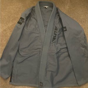 Elite Sports BJJ Gi Gray top and bottom Size A3 Jiu Jitsu